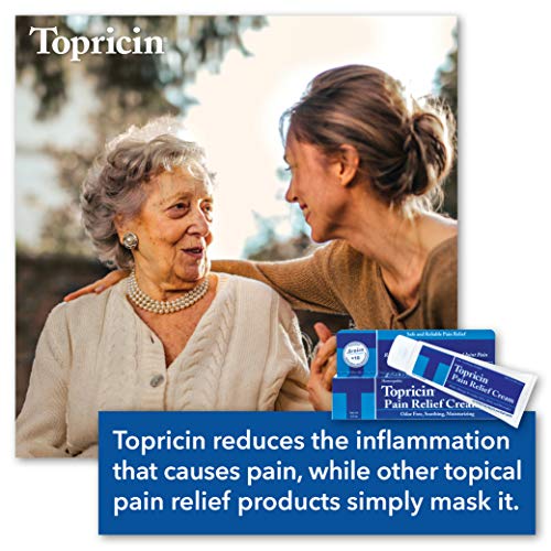 Topricin Pain Relief Therapy Cream 2 oz Fast Acting Pain Reliev...