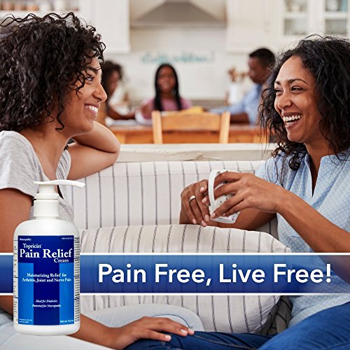 Topricin Pain Relief Therapy Cream 2 oz Fast Acting Pain Reliev...