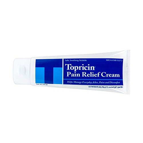 Topricin Pain Relief Therapy Cream 2 oz Fast Acting Pain Reliev...