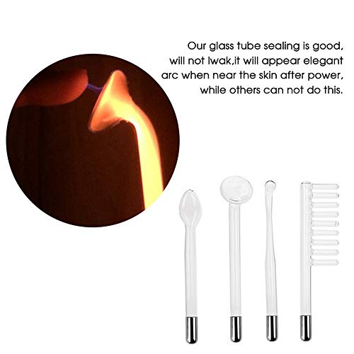 Topsalon Portable High Frequency Facial Machine Acne Wand Skin Ti...