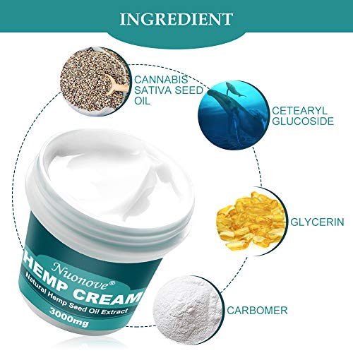 Hemp Cream, Hemp Balm, Hemp Seed Oil Cream, Firming Nutrition moi...