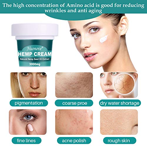 Hemp Cream, Hemp Balm, Hemp Seed Oil Cream, Firming Nutrition moi...