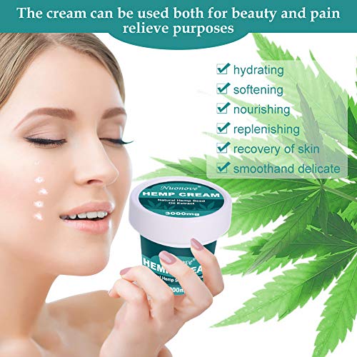 Hemp Cream, Hemp Balm, Hemp Seed Oil Cream, Firming Nutrition moi...