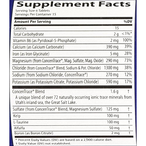 Trace Minerals Electrolyte Stamina Tablets, 90-Count