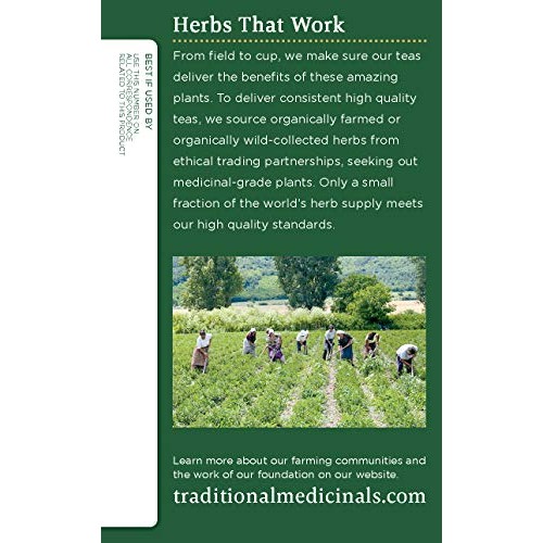 Traditional Medicinals Organic Peppermint Herbal Leaf Tea, Allevi...