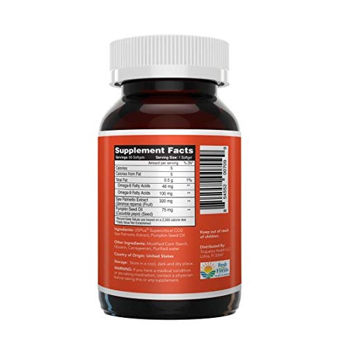 Saw Palmetto Extract – 10X Potency, Pharmaceutical Grade Strength...