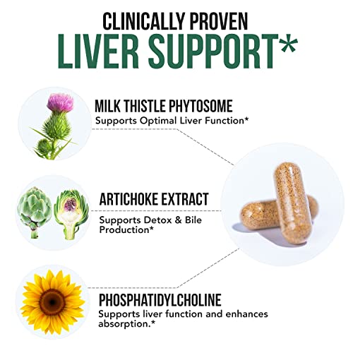 SoActive Milk Thistle: Clinically Proven 10X More Effective Milk...