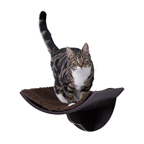 TRIXIE Lorena Wall Mount Perch, Brown, 15.7x11.02x8.66 Inch Pack...