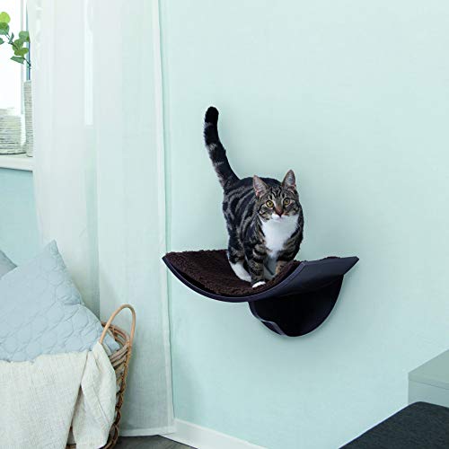 TRIXIE Lorena Wall Mount Perch, Brown, 15.7x11.02x8.66 Inch Pack...