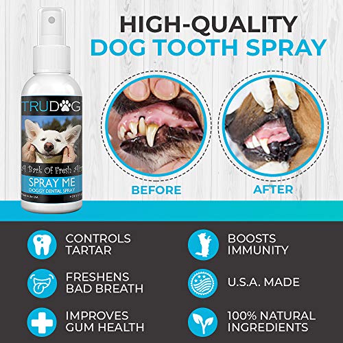 Dog Breath Freshener - Spray Me: Doggy Dental Spray 4Oz - All N...
