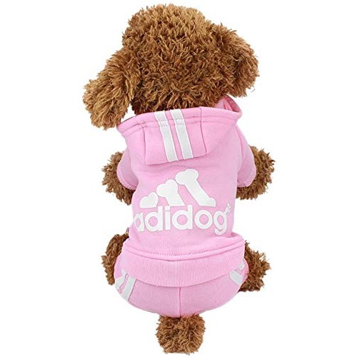 Trudz PET Adidog Dog Hoodies, Rdc Pet Dog Sweater, 4 Legs Jumpsui...