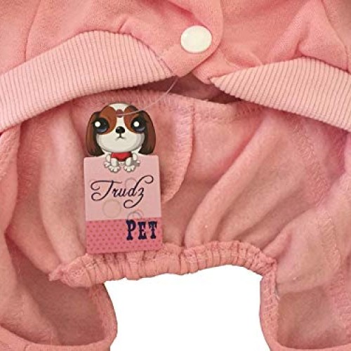 Trudz PET Adidog Dog Hoodies, Rdc Pet Dog Sweater, 4 Legs Jumpsui...