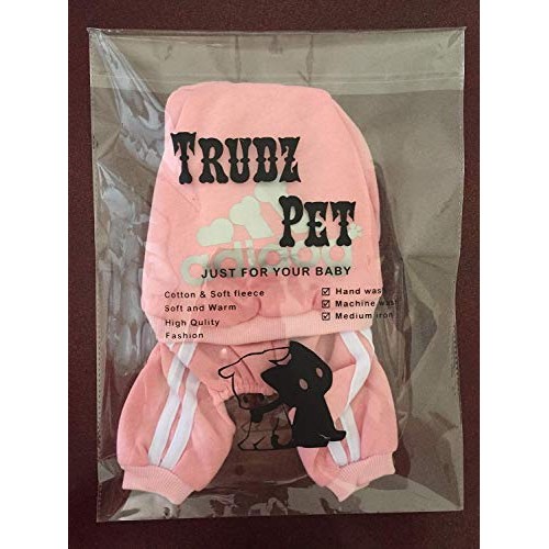 Trudz PET Adidog Dog Hoodies, Rdc Pet Dog Sweater, 4 Legs Jumpsui...