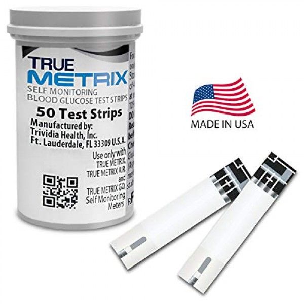 100ct TRUE METRIX NFRS Test Strips + 100ct TRUEplus 30g Lancets