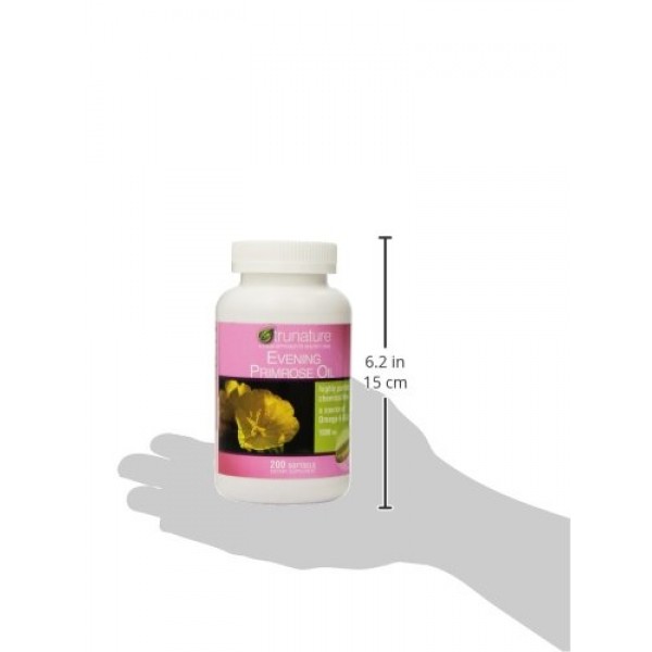 TruNature Evening Primrose Oil 1000 mg, 200 Softgels