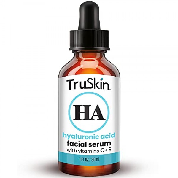 TruSkin Hyaluronic Acid Serum for Face with Vitamin C, Vitamin E ...