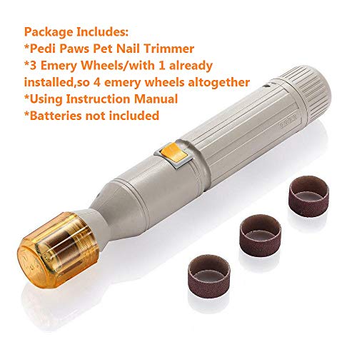 TTM Dog Nail Grinder, Upgraded Version Professional Pet Dog Nail ...