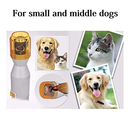 TTM Dog Nail Grinder, Upgraded Version Professional Pet Dog Nail ...