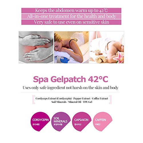Spa Gelpatch 42 Degree Body Wrap Cellulite Contouring Slimming fo...