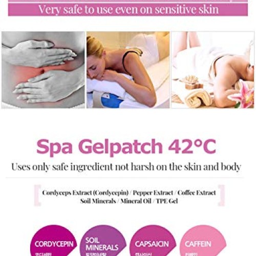 Spa Gelpatch 42 Degree Body Wrap Cellulite Contouring Slimming fo...