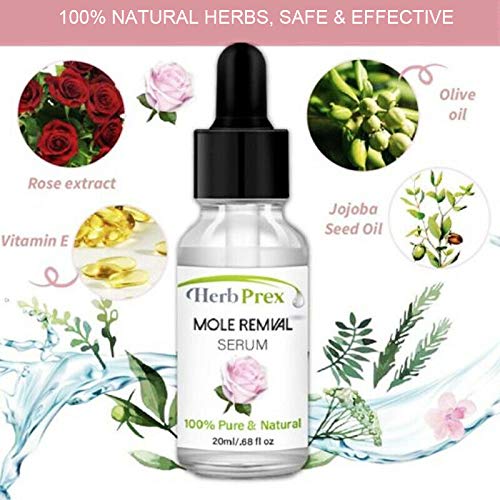 Organic Tags Solutions Serum Mole & Skin Tag Removal Solution Pai...