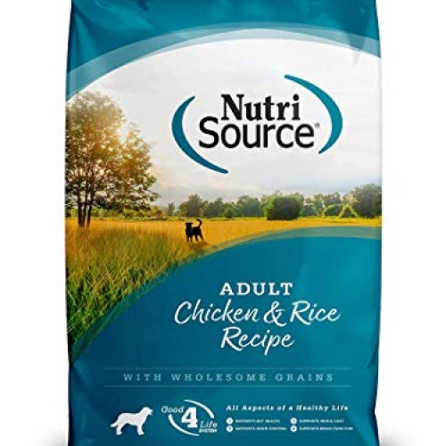 Nutrisource Adult Chicken & Rice Dog Food 30Lb