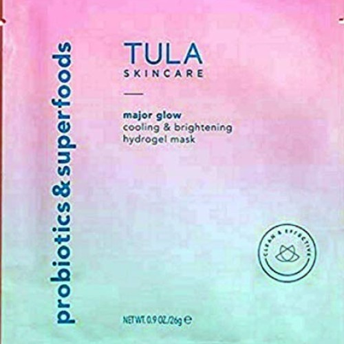 TULA Skincare Major Glow Cooling & Brightening Hydrogel Face Mask