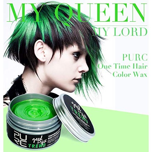 Hair Wax, Tuuu 8 Colors Disposable Hair Color Wax, Temporary Fash...