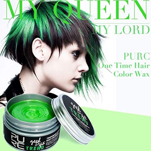 Hair Wax, Tuuu 8 Colors Disposable Hair Color Wax, Temporary Fash...