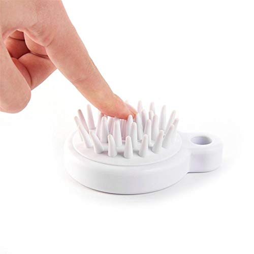 TWDYC 1PC Silicone Massage Brush, Hair Scalp Cleaning Brush Soft ...