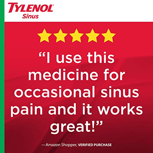 Tylenol Sinus + Headache Non-Drowsy Caplets, Sinus Pressure & Con...