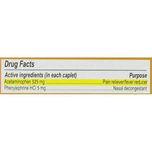 Tylenol Sinus + Headache Non-Drowsy Caplets, Sinus Pressure & Con...