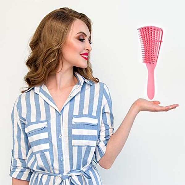 Flexi Detangling Brush 4c Hair Detangler Brush for Curly ...
