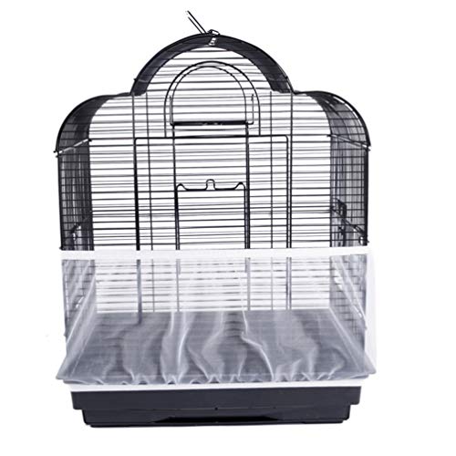 UEETEK Bird Seed Guards Catchers Bird Cage Bird Cage Mesh Net Cov...