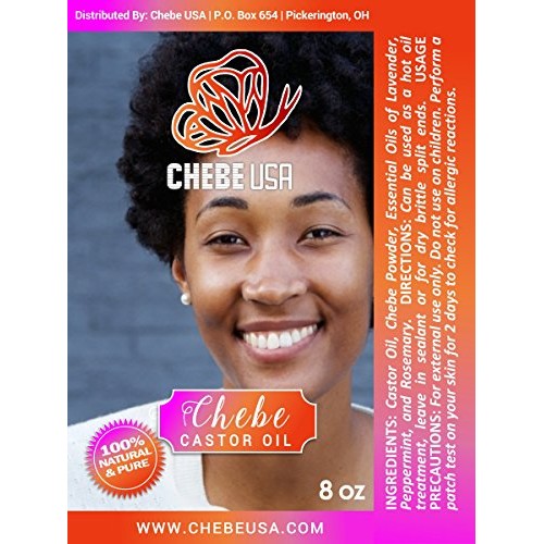 Chebe CASTOR Oil - 8 ounces