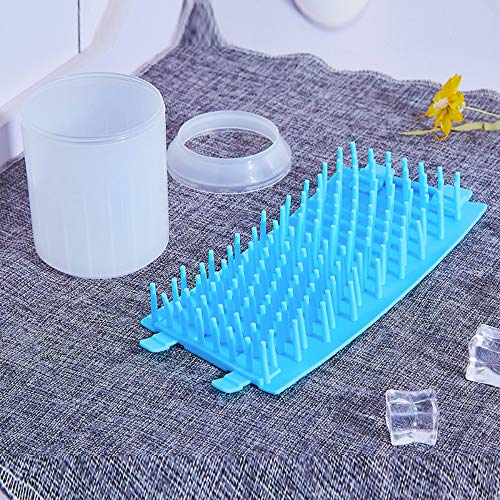 Ulalaza Portable Dog Paw Washer Dog Paw Cleaner Silicone Foot Was...