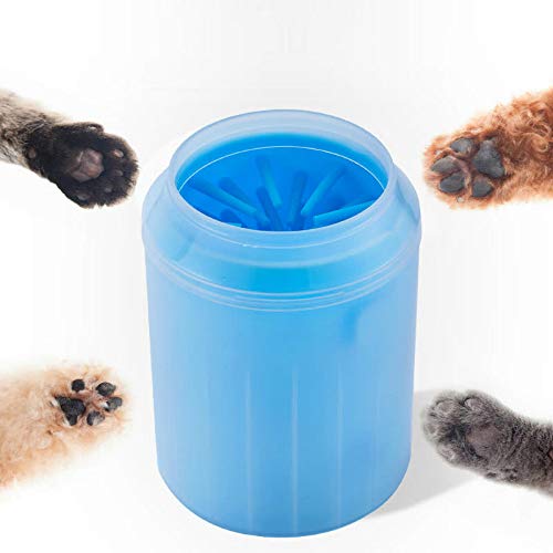 Ulalaza Portable Dog Paw Washer Dog Paw Cleaner Silicone Foot Was...
