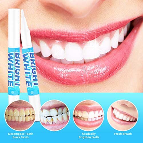 Teeth Whitening Pen Gel 4 Pens, Painless, Effective, Remove Yea...