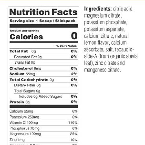 Ultima Hydrating Electrolyte Powder, Lemonade, 90 Servings, no Su...