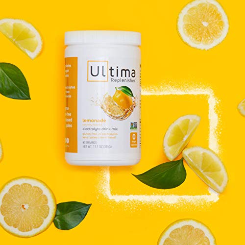 Ultima Hydrating Electrolyte Powder, Lemonade, 90 Servings, no Su...