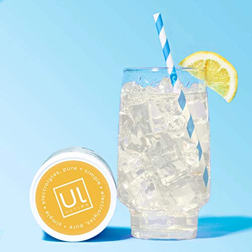Ultima Hydrating Electrolyte Powder, Lemonade, 90 Servings, no Su...