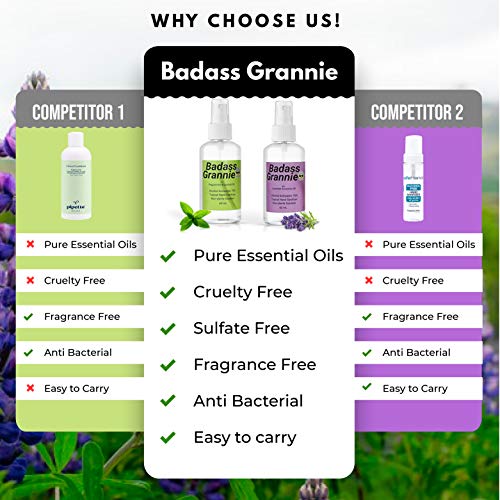 Ululife spray hand sanitizer ultra moisturizing pure essential oi...
