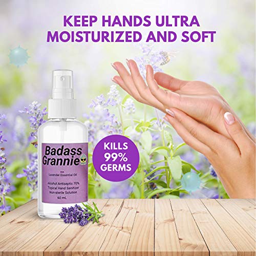 Ululife spray hand sanitizer ultra moisturizing pure essential oi...