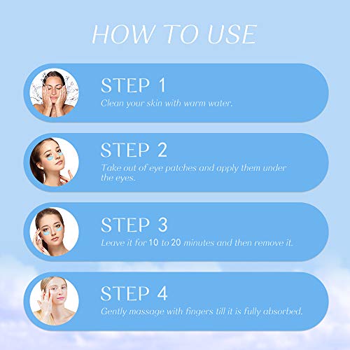 UMRAN Under Eye Patches, Anti-Aging Under Eye Mask, Hyaluron & Co...