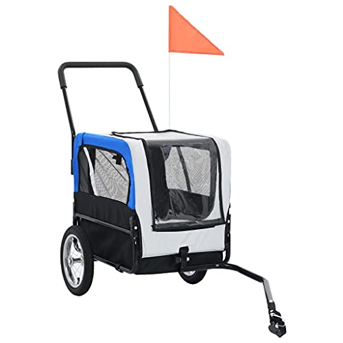 Unfade Memory Pet Bike Trailer & Jogging Stroller Small Dogs Bicy...