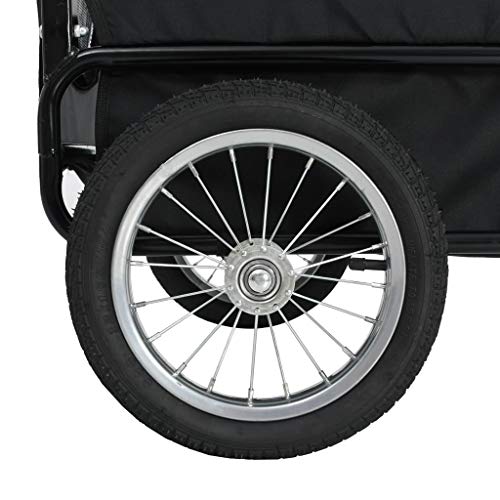 Unfade Memory Pet Bike Trailer & Jogging Stroller Small Dogs Bicy...