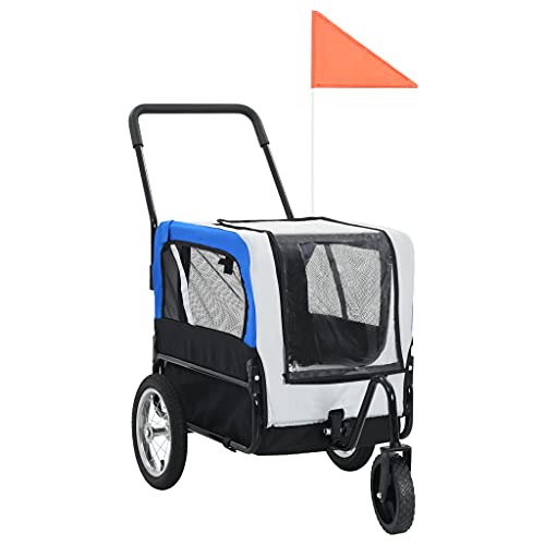 Unfade Memory Pet Bike Trailer & Jogging Stroller Small Dogs Bicy...