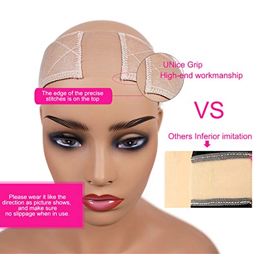 UNice Non Slip Wig Grip Band for Women, Adjustable Velvet Elastic...