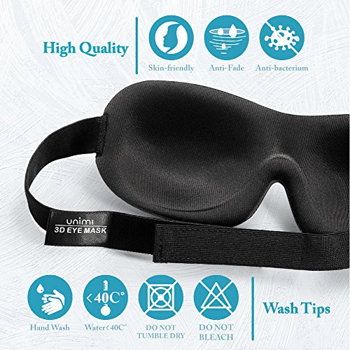 Eye Mask for Sleeping,Unimi Sleep Mask for Men Women, Block Out L...