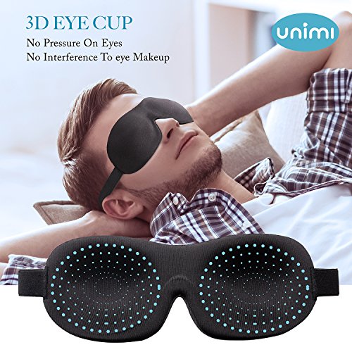 Eye Mask for Sleeping,Unimi Sleep Mask for Men Women, Block Out L...